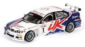 BMW  - 2005 white/blue - 1:43 - Minichamps - 400052401 - mc400052401 | Toms Modelautos