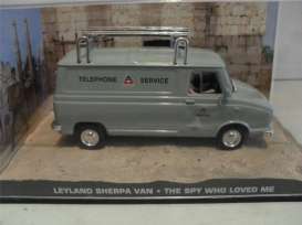 Leyland  - Sherpa Van grey - 1:43 - Magazine Models - JBLeyland - magJBLeyland | Toms Modelautos