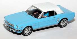 Ford  - Mustang 1964 light blue - 1:43 - Magazine Models - JBMustang-b - magJBMustang-b | Toms Modelautos