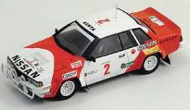 Nissan  - 1984 white/red - 1:43 - Bizarre - bz221 | Toms Modelautos