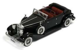 Hispano  - 1934 grey/black - 1:43 - IXO Models - mus005 - ixmus005 | Toms Modelautos