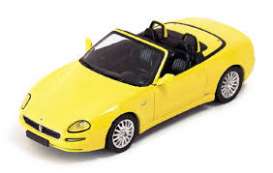 Maserati  - 2002 yellow - 1:43 - IXO Models - moc029 - ixmoc029 | Toms Modelautos