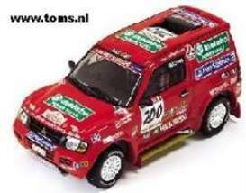 Mitsubishi  - 2000 red - 1:43 - IXO Models - ram066 - ixram066 | Toms Modelautos