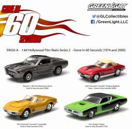 Assortment/ Mix  - various - 1:64 - GreenLight - 59020A - gl59020A | Toms Modelautos