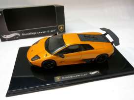 Lamborghini  - 2010 orange - 1:43 - Hotwheels Elite - mvT6935 - hwmvT6935 | Toms Modelautos