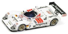 Porsche  - 1997 white - 1:43 - Spark - 43LM97 - spa43LM97 | Toms Modelautos