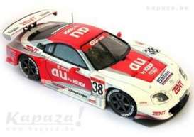 Toyota  - 2004 white/red - 1:43 - Ebbro - ebb43596 | Toms Modelautos