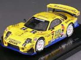 Mazda  - 2005 white/blue - 1:43 - Ebbro - ebb43707 | Toms Modelautos