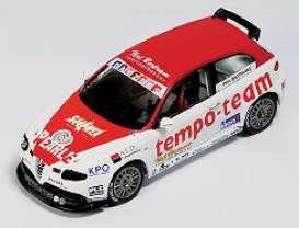 Alfa Romeo  - 2006 red/white - 1:43 - Spark - S0482 - spaS0482 | Toms Modelautos