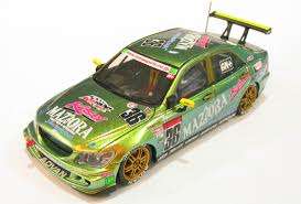 Toyota  - 2003 green - 1:43 - Ebbro - ebb43514 | Toms Modelautos