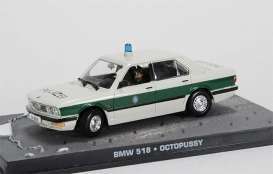 BMW  - white/green - 1:43 - Magazine Models - JBBMW518 - magJBBMW518 | Toms Modelautos