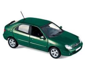 Citroen  - 2003 green - 1:43 - Norev - 154304 - nor154304 | Toms Modelautos