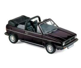 Volkswagen  - 1981 black - 1:43 - Norev - 840074 - nor840074 | Toms Modelautos