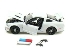 Saleen  - 2008 white - 1:18 - Welly - 12569w - welly12569w | Toms Modelautos