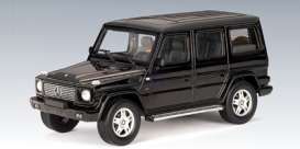 Mercedes Benz  - 1990 black - 1:43 - AutoArt - MB66961944 | Toms Modelautos