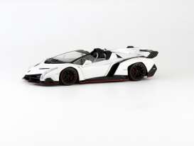 Lamborghini  - 2014 white - 1:43 - Kyosho - 5572W - kyo5572W | Toms Modelautos