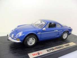 Renault  - 1971 blue - 1:18 - Maisto - 31850 - mai31850 | Toms Modelautos