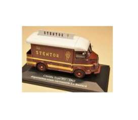 Citroen  - 1962 brown/white - 1:43 - Magazine Models - HY1962bn - magHY1962bn | Toms Modelautos