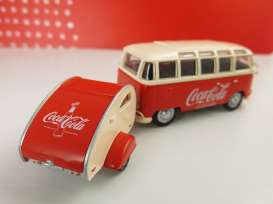 Volkswagen  - 1962 red/creme - 1:43 - Motor City Classics - mocity467433 | Toms Modelautos