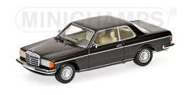 Mercedes Benz  - 1976 metallic black - 1:43 - Minichamps - 032221 - mc032221 | Toms Modelautos