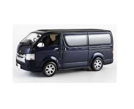 Toyota  - Hiace dark blue - 1:43 - Kyosho - 3861BMb - kyo3861BMb | Toms Modelautos