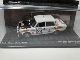 Seat  - 1977 white/black - 1:43 - Magazine Models - RA1430-77 - MagRA1430-77 | Toms Modelautos