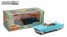 Cadillac  - 1955 blue/white - 1:18 - GreenLight - 12924 - gl12924 | Toms Modelautos
