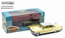 Cadillac  - 1955 yellow/white - 1:18 - GreenLight - 12937 - gl12937 | Toms Modelautos