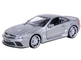 Mercedes Benz  - 2009 metallic grey - 1:18 - Motor Max - 79161gy - mmax79161gy | Toms Modelautos