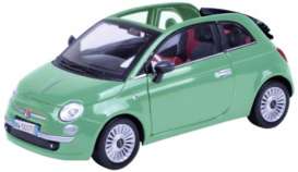 Fiat  - 2007 green - 1:18 - Motor Max - 79164gn - mmax79164gn | Toms Modelautos