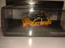 Renault  - 5 Alpine #19 Rally 1978 yellow/black/red - 1:43 - Magazine Models - RAr5no19 - MagRAr5no19 | Toms Modelautos