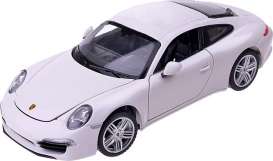 Porsche  - white - 1:24 - Rastar - rastar56200w | Toms Modelautos