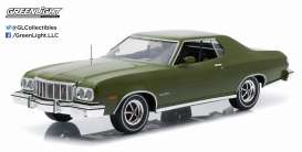 Ford - Gran Torino 1976 dark green metallic - 1:18 - GreenLight - 19018 - gl19018 | Toms Modelautos Ford - Gran Torino 1976 dark green metallic - 1:18 - GreenLight - 19018 - gl19018 | Toms Modelautos