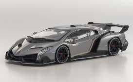 Lamborghini  - 2014 grey/green - 1:18 - Kyosho - 9501GRG - kyo9501GRG | Toms Modelautos