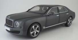 Bentley - 2014 dark grey satin - 1:18 - Kyosho - kyo8910dgs | Tom's Modelauto's Bentley - 2014 dark grey satin - 1:18 - Kyosho - kyo8910dgs | Tom's Modelauto's