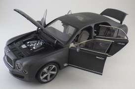 Bentley  - 2014 dark grey satin - 1:18 - Kyosho - 8910dgs - kyo8910dgs | Toms Modelautos