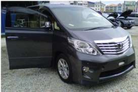 Toyota  - Alphard grey metallic - 1:43 - Kyosho - 3646gm - kyo3646gm | Toms Modelautos