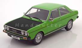 Audi  - 1972 green/black - 1:18 - KK - Scale - kkdc180032 | Toms Modelautos