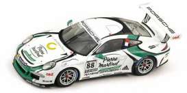 Porsche  - 2014 white - 1:43 - Spark - sf084 - spasf084 | Toms Modelautos
