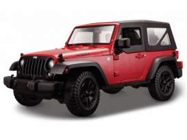 Jeep  - 2014 red - 1:18 - Maisto - 31676r - mai31676r | Toms Modelautos