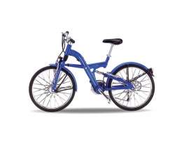 BMW  - Bike Q5.T blue - 1:10 - Welly - 62573 - welly62573 | Toms Modelautos