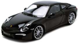 Porsche  - 2012 black - 1:18 - Welly - 18047bk - welly18047bk | Toms Modelautos