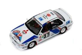 Mitsubishi  - 1990 white - 1:43 - IXO Models - rac231 - ixrac231 | Toms Modelautos