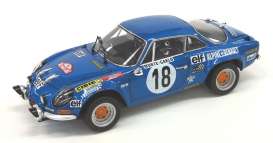 Renault  - 1973 blue - 1:18 - Kyosho - 8485E - kyo8485E | Toms Modelautos