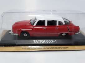 Tatra  - 603-1 red/white - 1:43 - Magazine Models - lcTATRA - maglcTATRA | Toms Modelautos