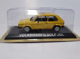 Volkswagen  - yellow - 1:43 - Magazine Models - lcVWgolf - maglcVWgolf | Toms Modelautos