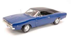 Dodge - 1968 blue - 1:18 - Auto World - SS111 - AWSS111 | Tom's Modelauto's Dodge - 1968 blue - 1:18 - Auto World - SS111 - AWSS111 | Tom's Modelauto's