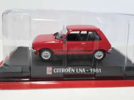 Citroen  - LNA 1981 red - 1:43 - Magazine Models - APlna - magAPlna | Toms Modelautos