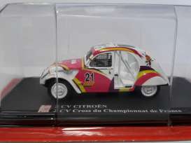 Citroen  - white - 1:43 - Magazine Models - AP2cvCross - magAP2cvCross | Toms Modelautos