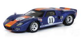 Ford  - 1967 blue - 1:43 - IXO Models - gtm104 - ixgtm104 | Toms Modelautos